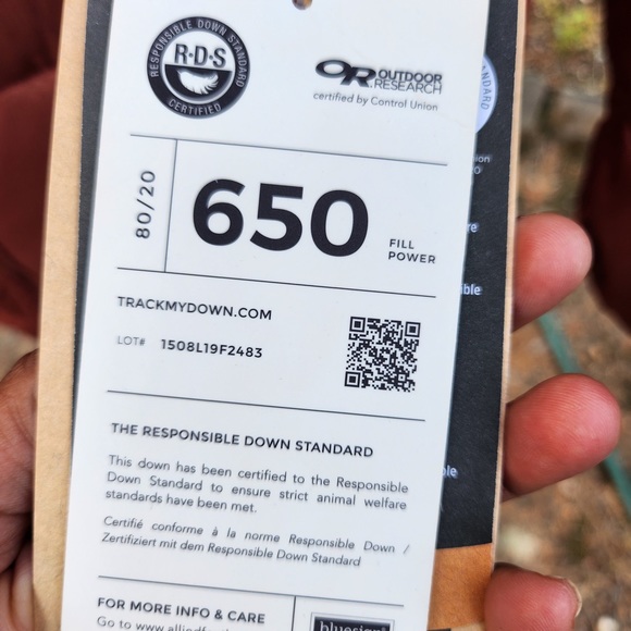 Beautiful terracotta/ burnt orange coloured down parka - Picture 5 of 11